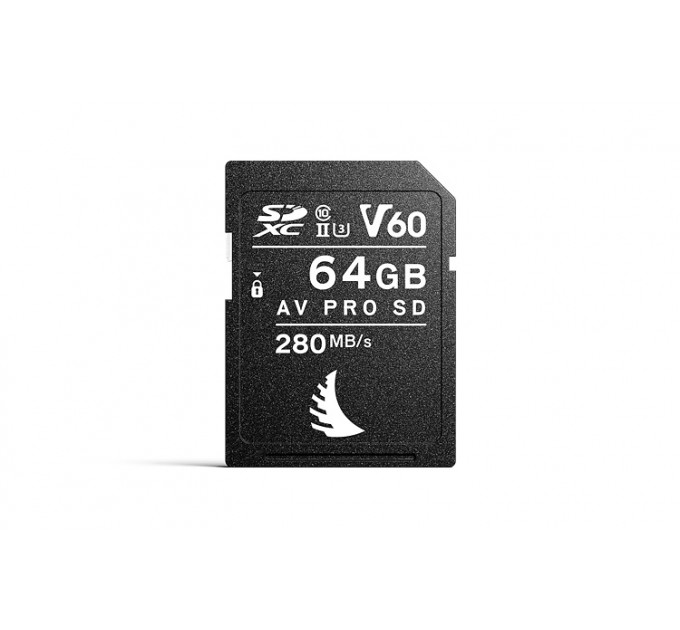 Angelbird AV PRO SD MK2 64GB V60 | 1 PACK Карта памяти SD MK2 V60 64 GB