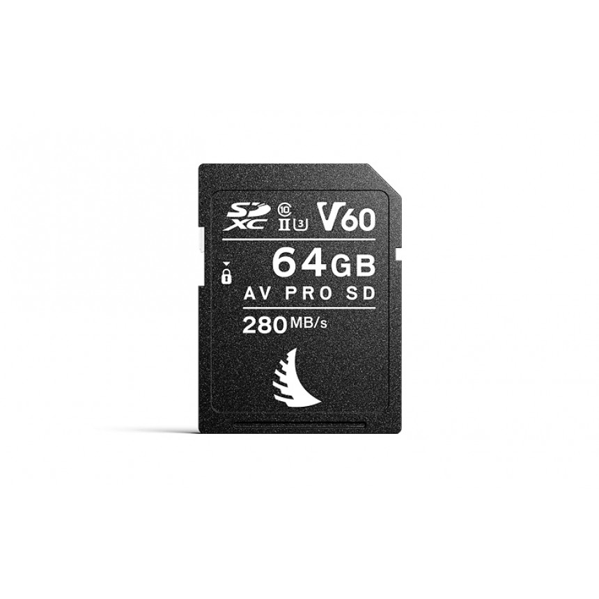 Angelbird AV PRO SD MK2 64GB V60 | 1 PACK Карта памяти SD MK2 V60 64 GB