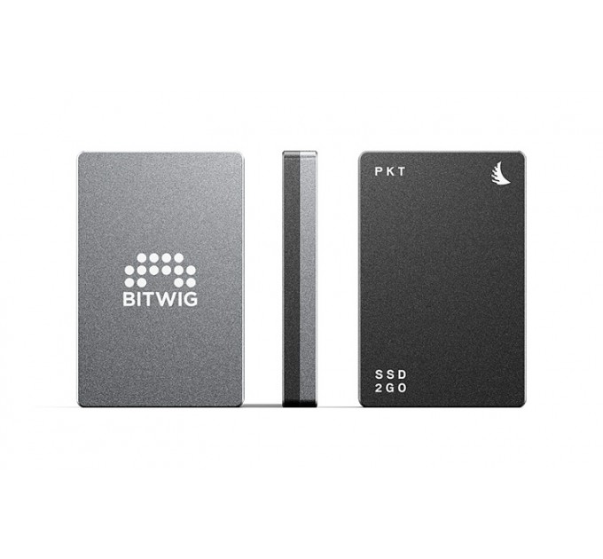 SSD2GO PKT MK2 BITWIG 512 GB Graphite Grey Внешний SSD диск 512 Gb. Интерфейс USB-C (серый)
