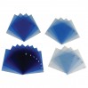 Комплект компенсационных пленочных фильтров, голубые Dedolight DGB4008