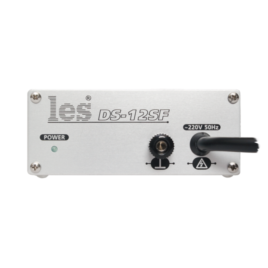 Усилитель-распределитель Les DS-12SF 1 в 2 симметричных аудиосигналов микрофонного уровня. Регулировка коэффициента передачи по входу, фантомное питание, компактный корпус