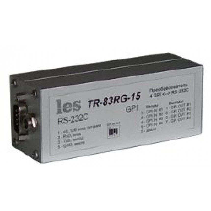Преобразователь Les TR-83RG RS-232 - GPI
