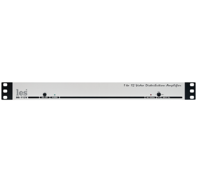 Усилитель-распределитель Les DS-112V 1 в 12 композитных CVBS видеосигналов