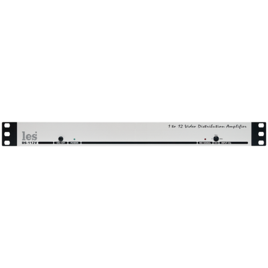 Усилитель-распределитель Les DS-112V 1 в 12 композитных CVBS видеосигналов
