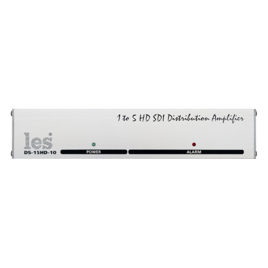 Усилитель-распределитель Les DS-15HD-10 1 в 5 HD/SD-SDI сигналов. Reclocking, корпус 10"
