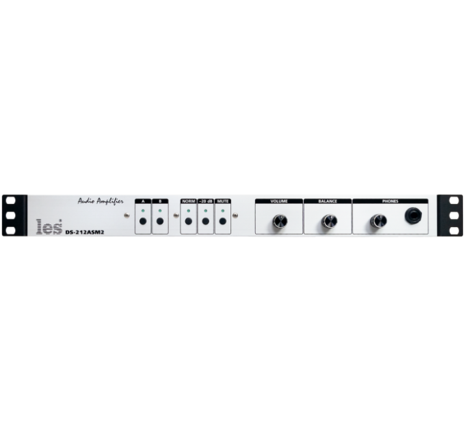 2-х канальный усилитель-регулятор симметричных стерео аудиосигналов Les DS-212ASM2