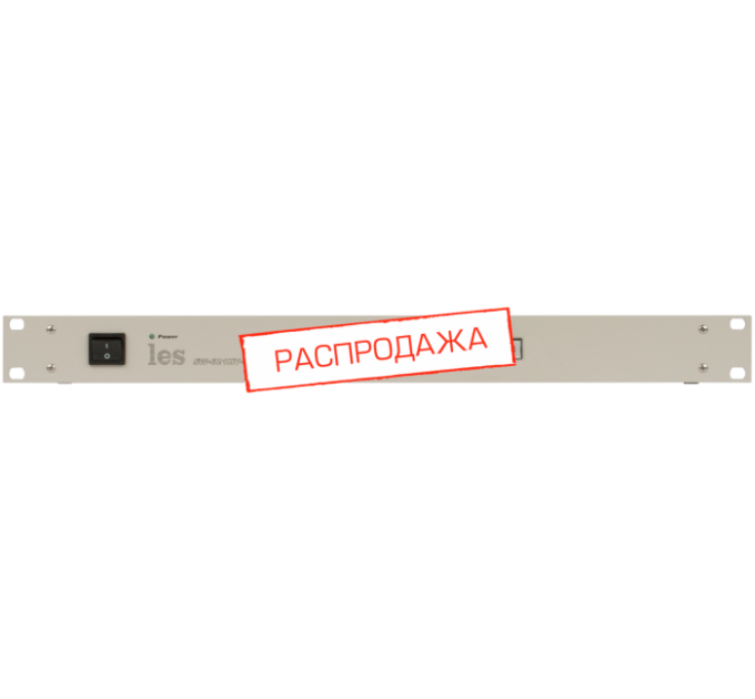 6-ти канальный релейный коммутатор резерва Les SW-621HV-REL 2 в 1 для HD/SD-SDI, DVB-ASI и CVBS сигналов. Управление с лицевой панели и по GPI