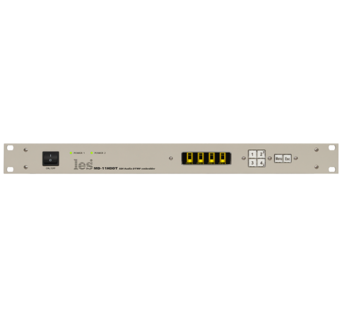 Les MD-11HDDT Устройство ввода DTMF посылок в каналы звука HD/SD-SDI сигнала, до 6 символов.