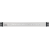 Les KR-1612C Активный пульт управления. 16 кнопок, выходные сигналы GPI (уровень или импульс), входные GPI для подсветки кнопок, блокировка всех кнопок, встроенный БП.