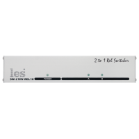 Релейный коммутатор резерва Les SW-21HV-REL10  2 в 1 для HD/SD-SDI, DVB-ASI и CVBS сигналов. Управление по GPI