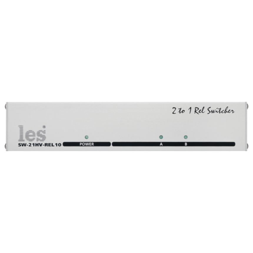 Релейный коммутатор резерва Les SW-21HV-REL10 2 в 1 для HD/SD-SDI, DVB-ASI и CVBS сигналов. Управление по GPI