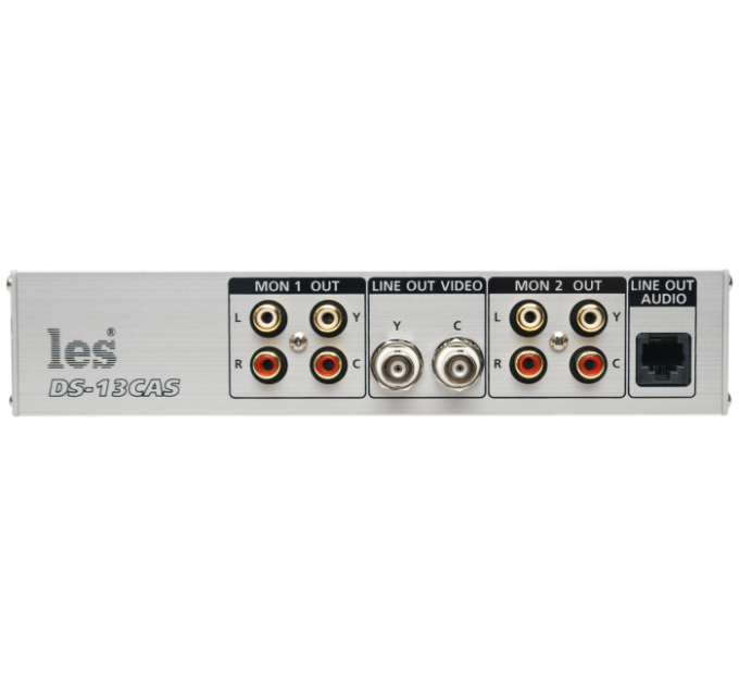 Кабельный корректор Les DS-13CAS для Y/C видео и моно аудио сигналов. Коррекция длины кабеля ступенчатая - 100, 200 и 300 метров, 3 выхода, корпус 10"