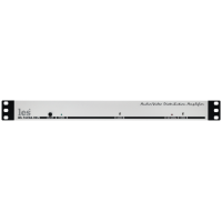 Усилитель-распределитель Les DS-16VAS-REL 1 в 6 композитных видео и аналоговых симметричных звуковых сигналов. Релейный обход по каждому тракту