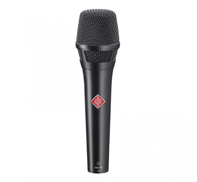 Кардиоидный конденсаторный ручной микрофон Neumann KMS 104 BK, черного цвета