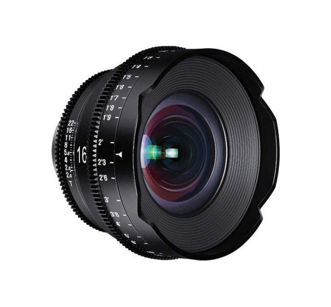 XEEN 16mm T2.6 FF CINE Lens Sony E кинообъектив с алюминиевым корпусом