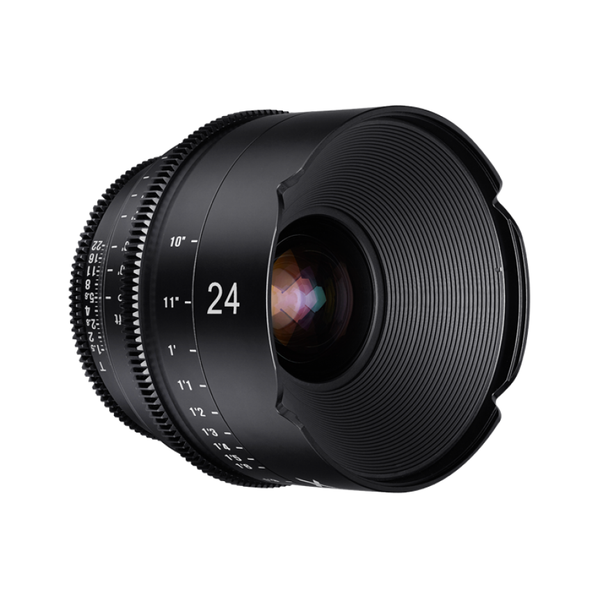XEEN 24mm T1.5 FF CINE Lens PL кинообъектив с алюминиевым корпусом