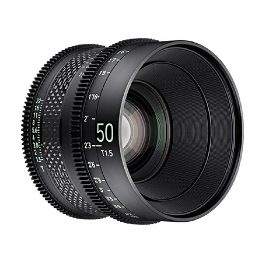 XEEN CF 50mm T1.5 FF CINE Lens Sony E кинообъектив с карбоновым корпусом