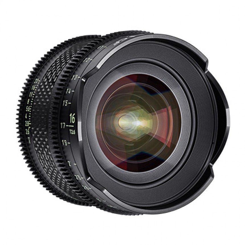 XEEN CF 16mm T2.6 FF CINE Lens PL кинообъектив с карбоновым корпусом