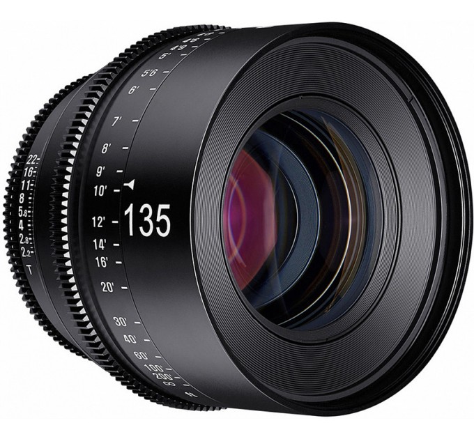 XEEN 135mm T2.2 FF CINE Lens PL кинообъектив с алюминиевым корпусом