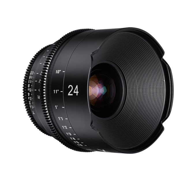 XEEN 24mm T1.5 FF CINE Lens Canon кинообъектив с алюминиевым корпусом