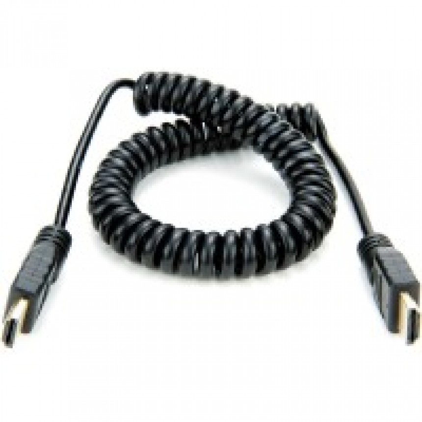 Atomos Full HDMI to Full HDMI Coiled Cable 50 cm