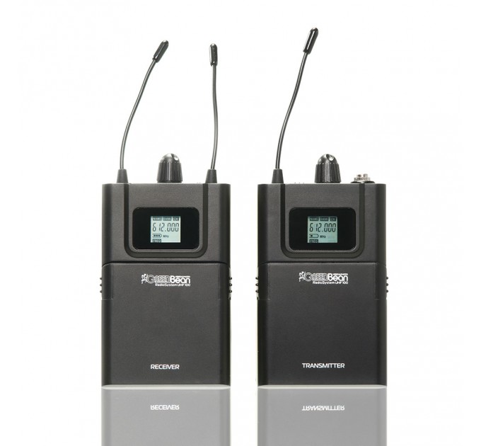 Петличная радиосистема беспроводная GreenBean RadioSystem UHF100 для видеокамер