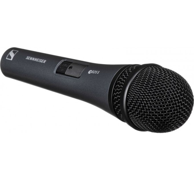 Ручной кардиоидный динамический микрофон Sennheiser E 825 S с выключателем звука