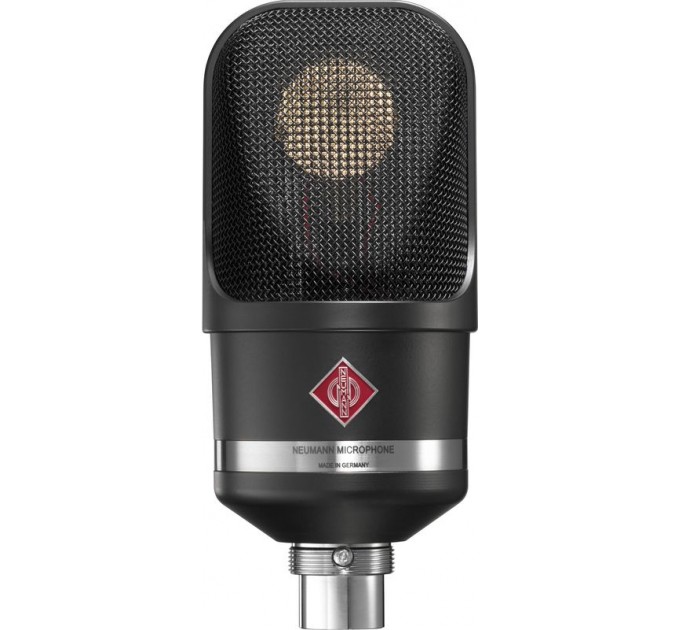Многонаправленный конденсаторный микрофон Neumann TLM 107 BK с большой диафрагмой, черного цвета