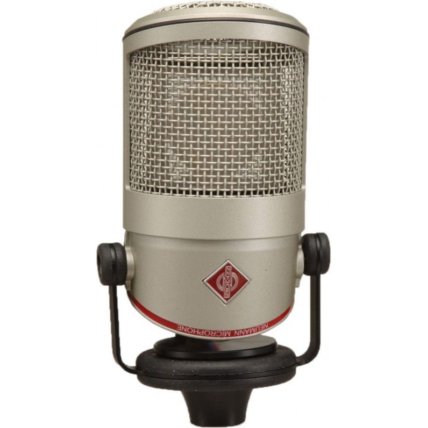 Конденсаторный вещательный микрофон Neumann BCM 104 с большой диафрагмой, никелевого цвета