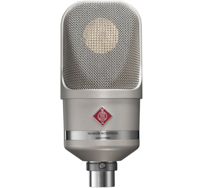 Многонаправленный конденсаторный микрофон Neumann TLM 107 с большой диафрагмой, никелевого цвета