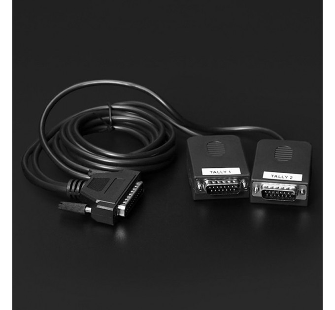 TALLY кабель Hollyland для соединения видеомикшера Panasonic AV-HS410MC с интерком-системами Syscom 1000T/Mars T1000