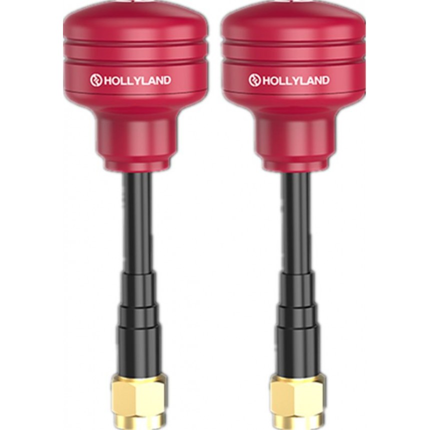 Антенны гибкие Hollyland Lollipop для систем Cosmo и Mars, красного цвета, 2 шт