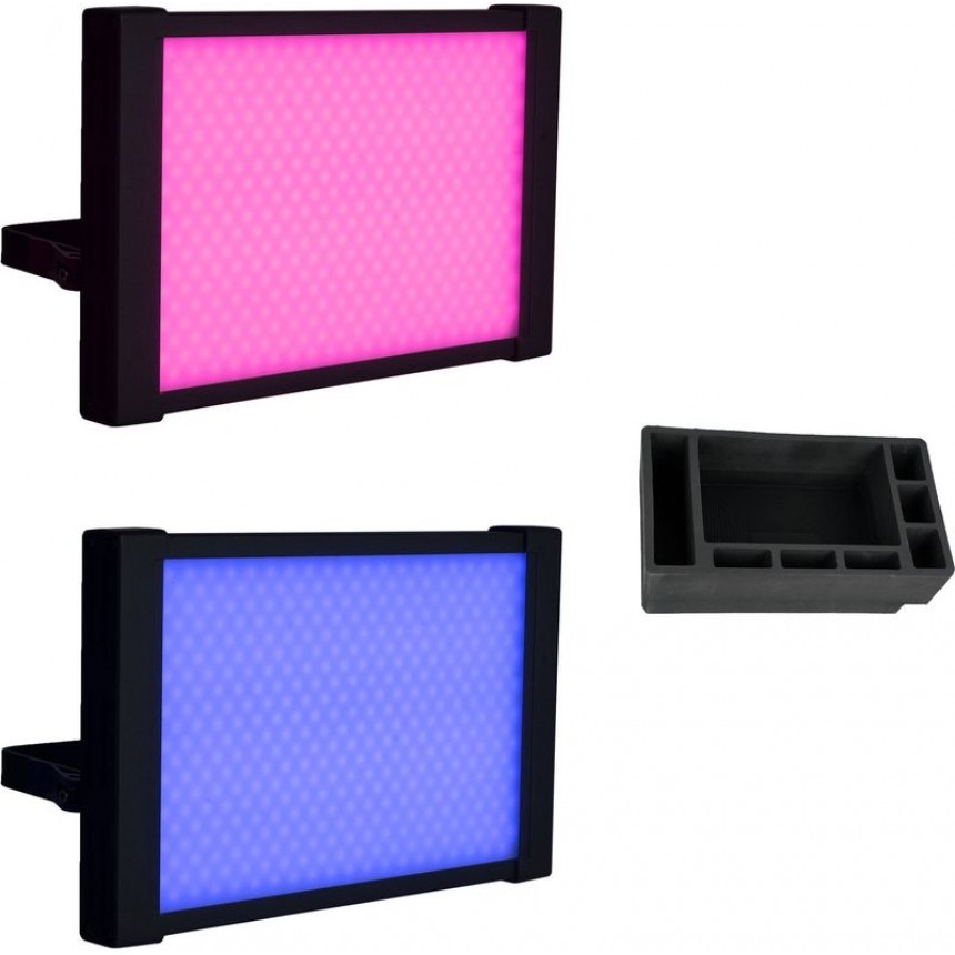 Комплект из двух светодиодных осветительных панелей Boltzen Perseus RGBDT 55W Ready-to-Fly Travel 2-Light Kit от CAME-TV