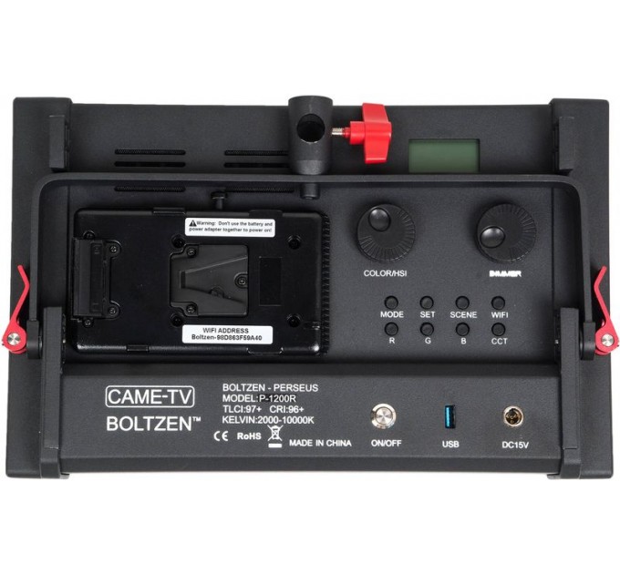 Комплект из двух светодиодных осветительных панелей с двумя аккумуляторами Boltzen Perseus RGBDT 55W Stackable 2-Light Battery Fly Travel Kit от CAME-TV