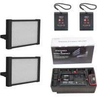Комплект из двух светодиодных осветительных панелей с двумя аккумуляторами Boltzen Perseus Bi-Color SMD Soft Travel 2-Light Kit от CAME-TV