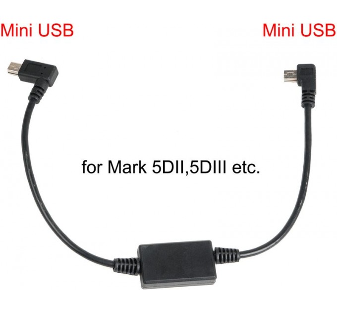 Кабель управления камерой Mini-USB to Mini-USB Record and Shutter Cables for Select Canon Cameras от CAME-TV