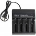 Комплект из восьми аккумуляторов и зарядного устройства 18650 Battery 8-Pack with Quad Charger от CAME-TV