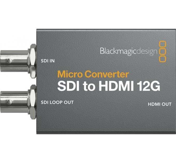 Микро-конвертер Blackmagic Micro Converter SDI to HDMI 12G wPSU