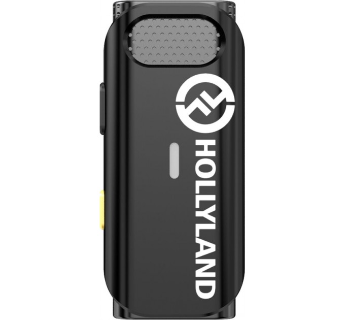 Беспроводной петличный микрофон Hollyland Lark C1 DUO c Lightning разъемом для iOS устройств (Черный, 2,4 ГГц)