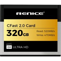 Карта памяти Renice X5D SATAIII CFast 2.0 емкостью 320GB