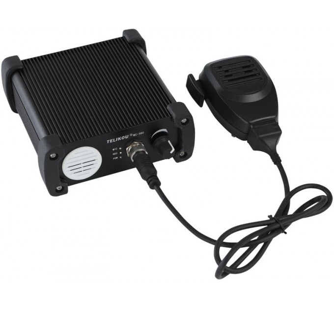 Блок управления портативной двухсторонней радиосвязью TELIKOU MC-380 с ручным микрофоном с функцией PTT для белтпаков BK-380