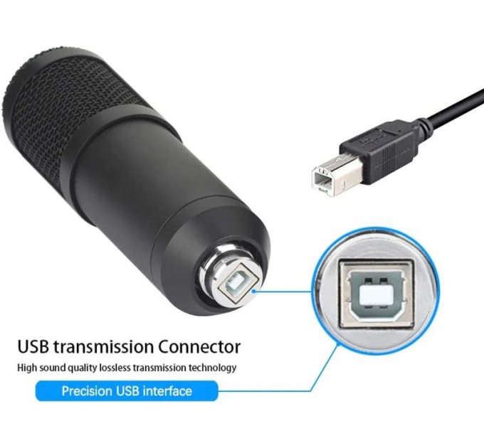Конденсаторный микрофон ACEMIC USB700 совместимый с ПК